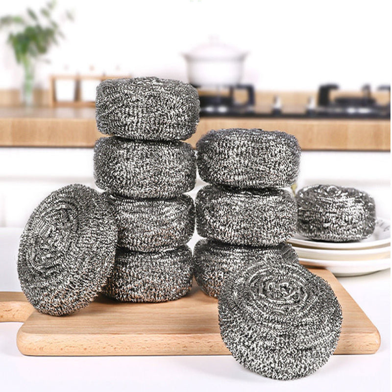 Large Steel Wool Scrubbers for Cleaning Pots And Dishes