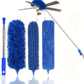 Extended Microfiber Brush for Cleaning Dust, Spider Webs, And Hard-To- Areas in The Home