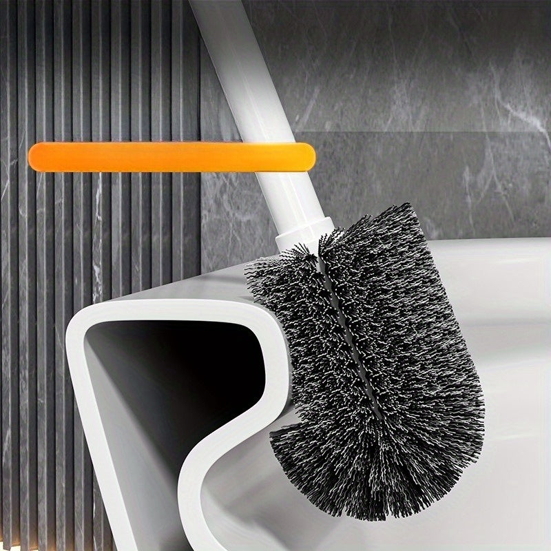 Durable Toilet Brush Durable Plastic Toilet Brush | 1pc Uncharged, Ideal for Bathroom Use