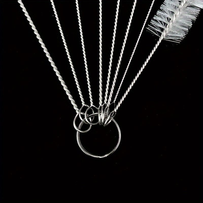 1\u002F8 kit Cleaning brush Pipe cleaning brush Cup brush Thin tube straw brush