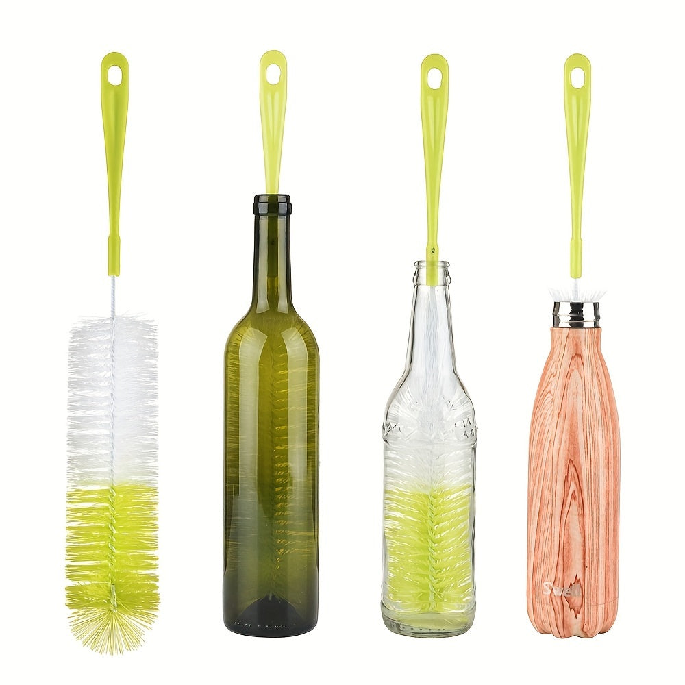 One Extra-Long Cleaning Brush, Designed for Cleaning Narrow-Neck Beer Bottles, Wine Bottles