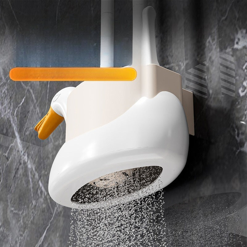 Durable Toilet Brush Durable Plastic Toilet Brush | 1pc Uncharged, Ideal for Bathroom Use