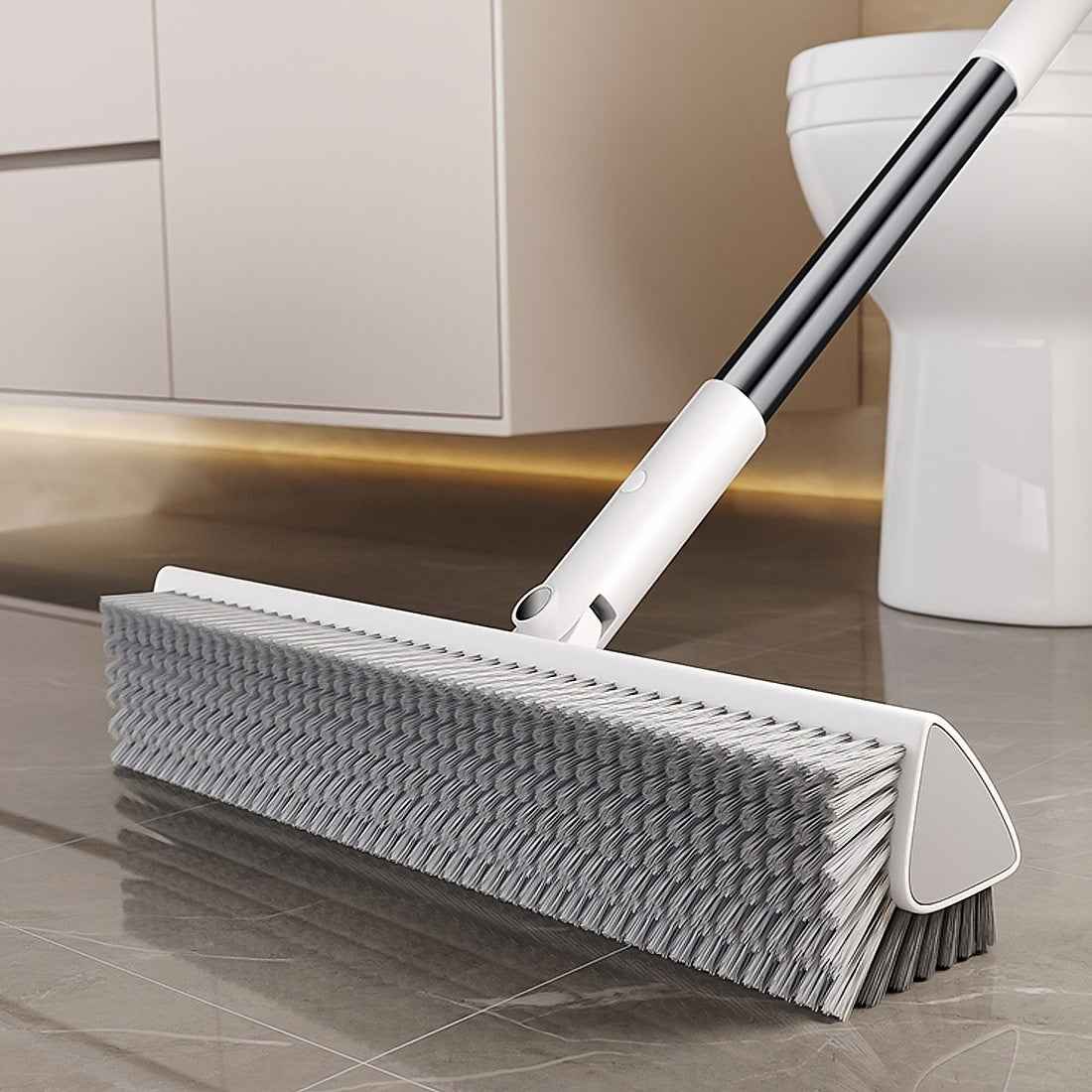 Gap Brush, All-around Bathroom and Toilet Floor Cleaning Brush