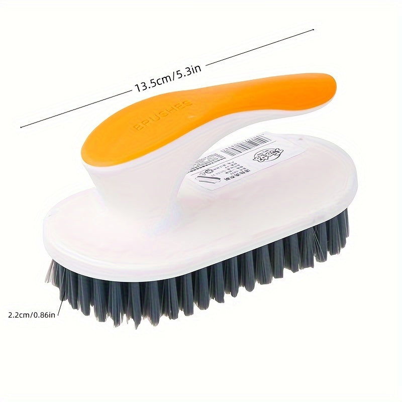 Durable Ergonomic Brush 1pc Multi-Use Laundry & Shoe Brush | Deep Clean, Stain Removal