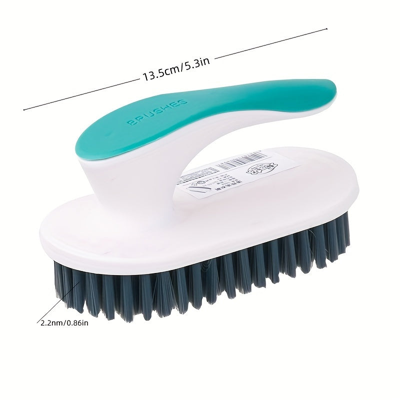 Durable Ergonomic Brush 1pc Multi-Use Laundry & Shoe Brush | Deep Clean, Stain Removal