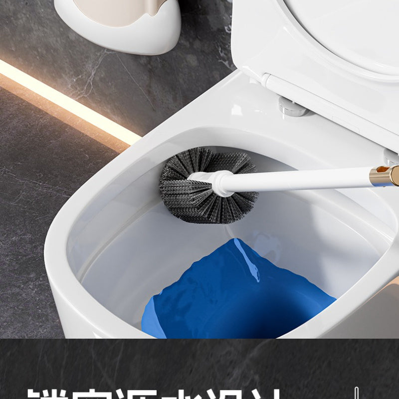 Durable Toilet Brush Durable Plastic Toilet Brush | 1pc Uncharged, Ideal for Bathroom Use